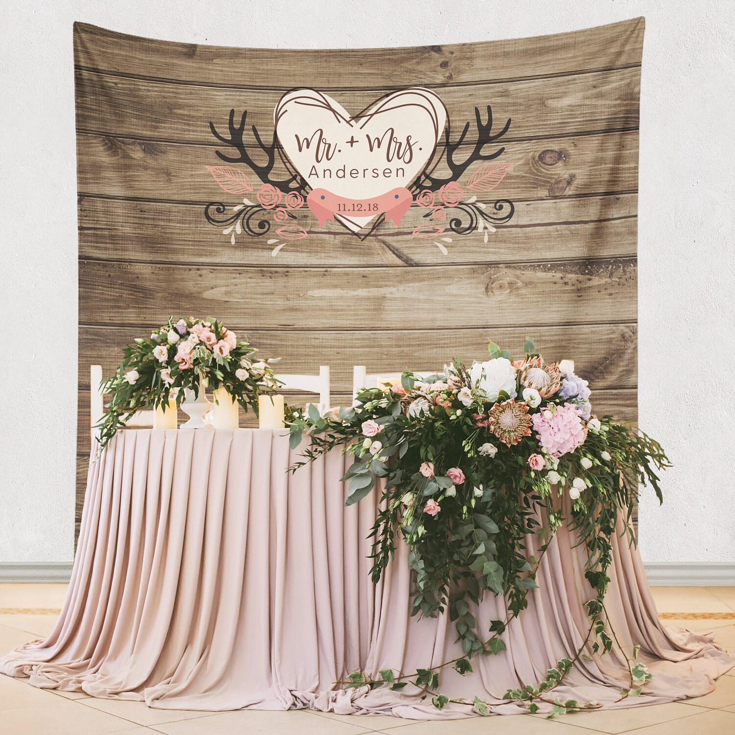 Wedding Backdrop Rustic Wedding Backdrop Rustic