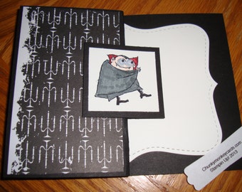 Stampin Up Halloween Cape
