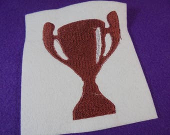 Stickapplikation Trophy I, 1 piece