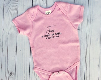 Custom Onesie 0-24 months