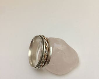 Sterling Silver Spinner Ring