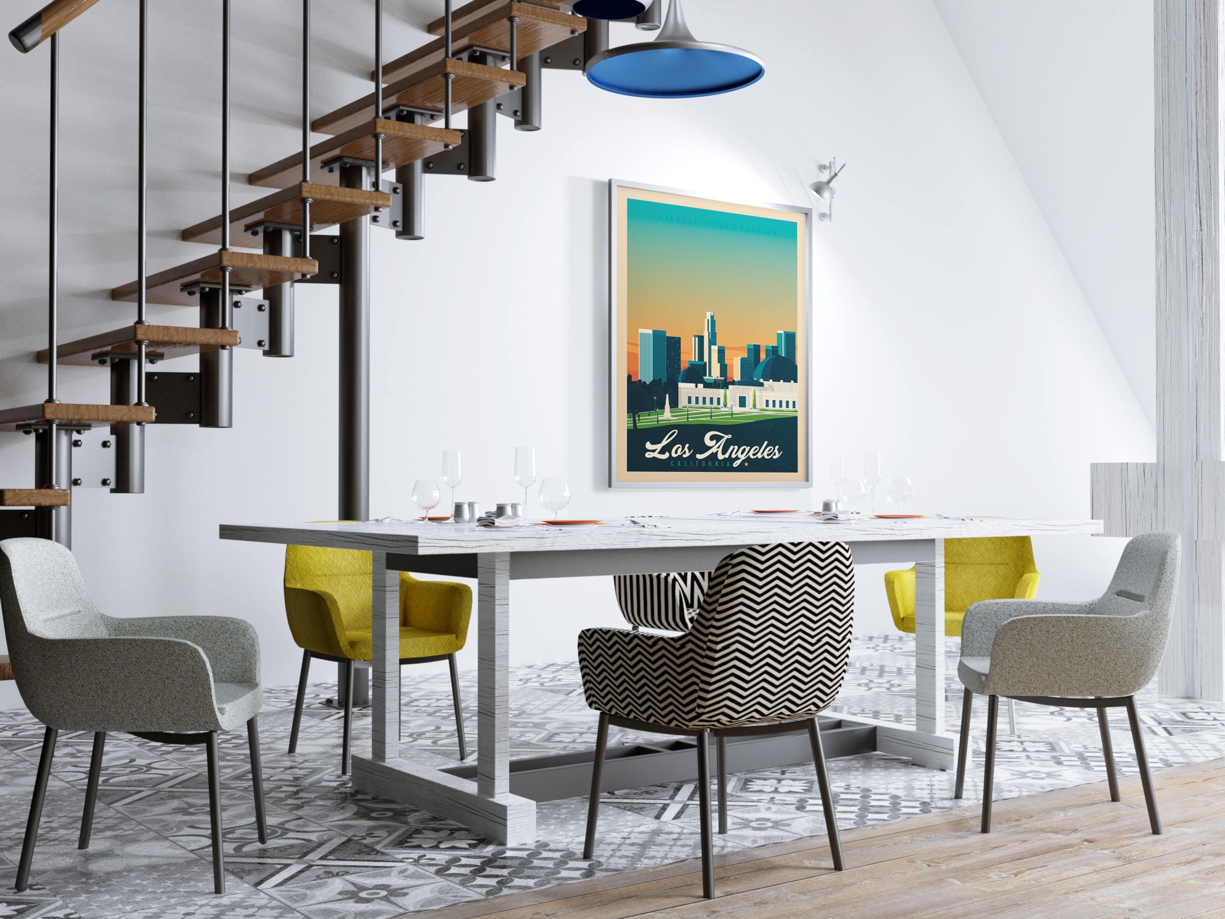 Los Angeles California USA Poster - Vintage Poster, Las Vegas USA ... Los Angeles California USA Poster - Vintage Poster, Las Vegas USA ...