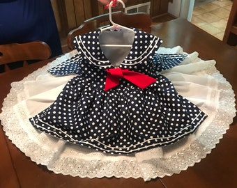 Classic Nautical Dress with a Twist!