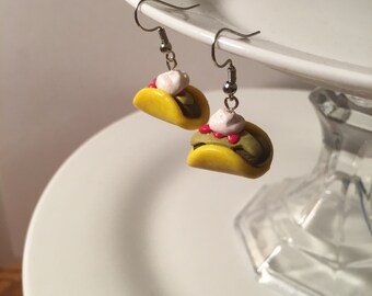 Taco Earrings