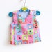 DEER Baby Kimono Top Vest Apron pattern Pdf sewing pattern, Baby Boy Girl pattern, toddler Vest pattern, newborn 3 6 9 12 18 m 2 yrs