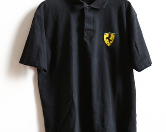 Vintage FERRARI Polo size L