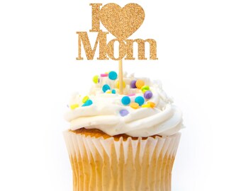 Mom cake topper | Etsy