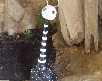 Sculpture "Ouba" 30 cm, unique, signed and dated