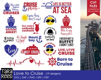 Cruise svg / Family Cruise svg / svg for Cricut / svg for Silhouette / Cruise / Cruise Vacation / Love to Cruise / Commercial Use Allowed