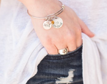 Bride Gift from Maid of Honor - Wedding Date Bracelet - Bride Gift - Wedding Bracelet for Bride - Engagement Gift for Her