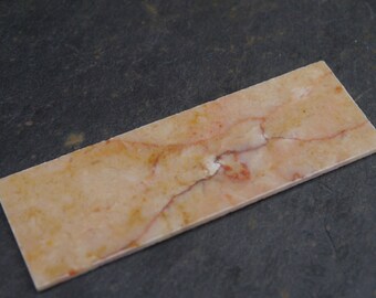 REAL Veined Sunset Marble 1:12th Scale Dolls House Fireplace Hearth