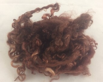 Blue Faced Leicester Locks / Curls Hand Dyed 10g