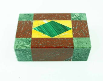 Vintage Italian Pietra Dura Box