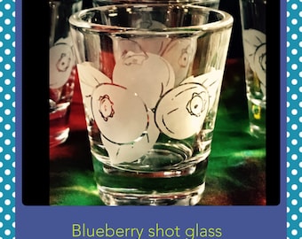 1-Custom Etched Shot Glass
