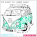 CAMPER VAN digital clipart graphics - png jpeg & eps (personal or commercial use)