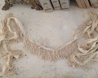 Beautiful antique fringe ribbon