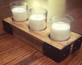 3 Votive Candle Holder