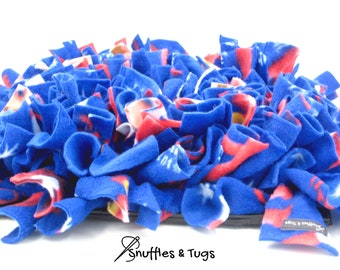 Large Snuffle Mat dog toy durable fleece pet slow feed food scent foraging game dog strong scent nose pig cat rooting 12" x 12"