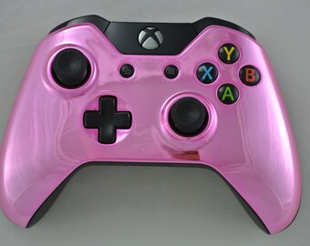 Microsoft Xbox One Wireless Controller Custom Chrome Pink