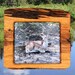 Birthday gift / rustic wall decor / 5 x 7 in. photo frame / live edge frame / handmade gift / country decor / wood picture frame .