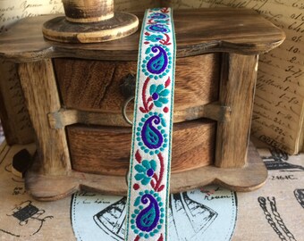 Vintage 2 cm casmiri jacquard Ribbon