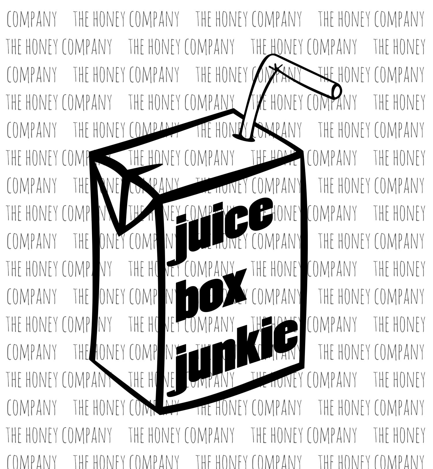 Download Kids Juice Box Junkie SVG PNG DXF Funny Outline Instant ...