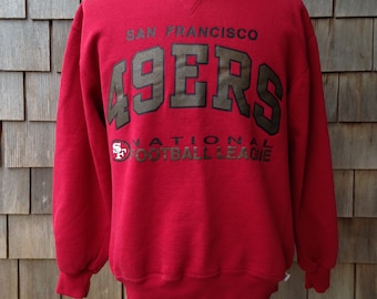 90s vintage San Francisco 49ers sweatshirt - Medium - Forty Niners - Rusell Athletic