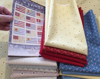 Liberty Road Quilt Kit - Minick and Simpson - Ann's Arbor Fabric Collection