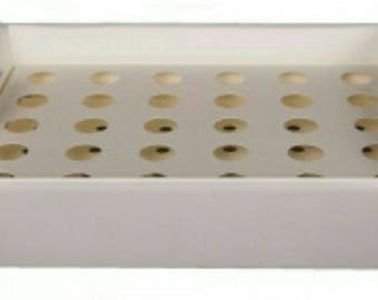 Wedding Confetti Cone Holder Tray ivory. Holds up to 30 cones