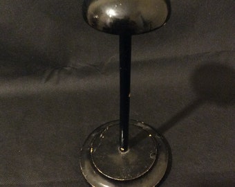 Art Deco 1920s wig stand, Barristers wig stand, antique wig stand, wooden wig stand, hat stand,