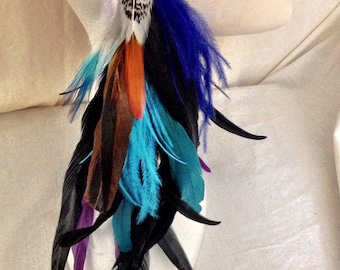 Mr t feather earrings Clearance