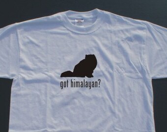 Got Himalayan? Short Sleeve T-Shirt. w/FREE matching sticker!