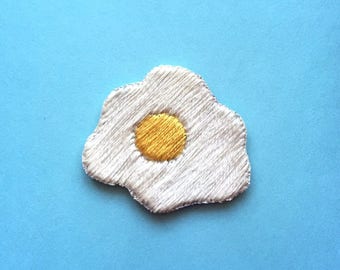 Sunny Side Egg Embroidered Patch