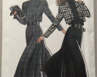 Vintage New Look Sewing Pattern 6017, Misses' Dress and Jacket
