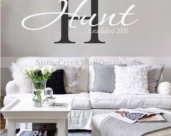 Living room decal | Etsy Living room decal | Etsy