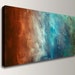 Panoramic Art Abstract Painting Reproduction Canvas Print