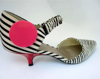 I Love Pink Trendy Shoe Clips - Shoe Decorations