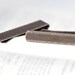 With A Stylish Gift Box - One Tie Clip, Tie Bar, Antiqued Brass Tie Clip, Gift For Stylish Guys, Groomsmen, Style No. TC137-AB