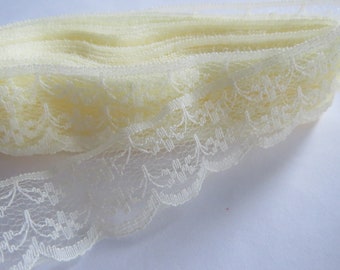 Pale yellow lace