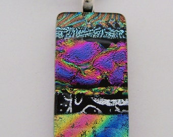 Dichroic pendant , dichroic jewelry