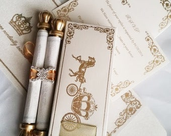 invitation scrolls