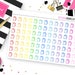 91 Gas Pump Stickers for Erin Condren Life Planner, Plum Paper, or Mambi Happy Planner || IL115