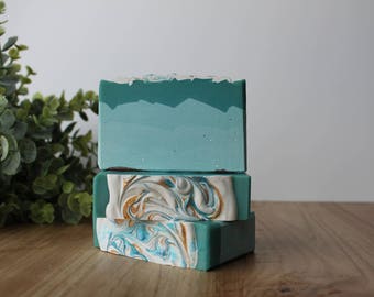 Day at the Beach Handmade Soap, Cold Process Soap, Gift Idea