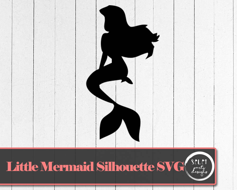 Download Little Mermaid SVG for Cricut Cutting File PNG Digital