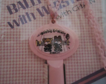 Bobby & Kate Pen and Whistle. Key Shape.Japan.1981. In the Original Package