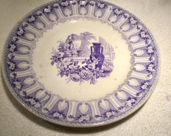 Joseph Clementson Dinner Plate
