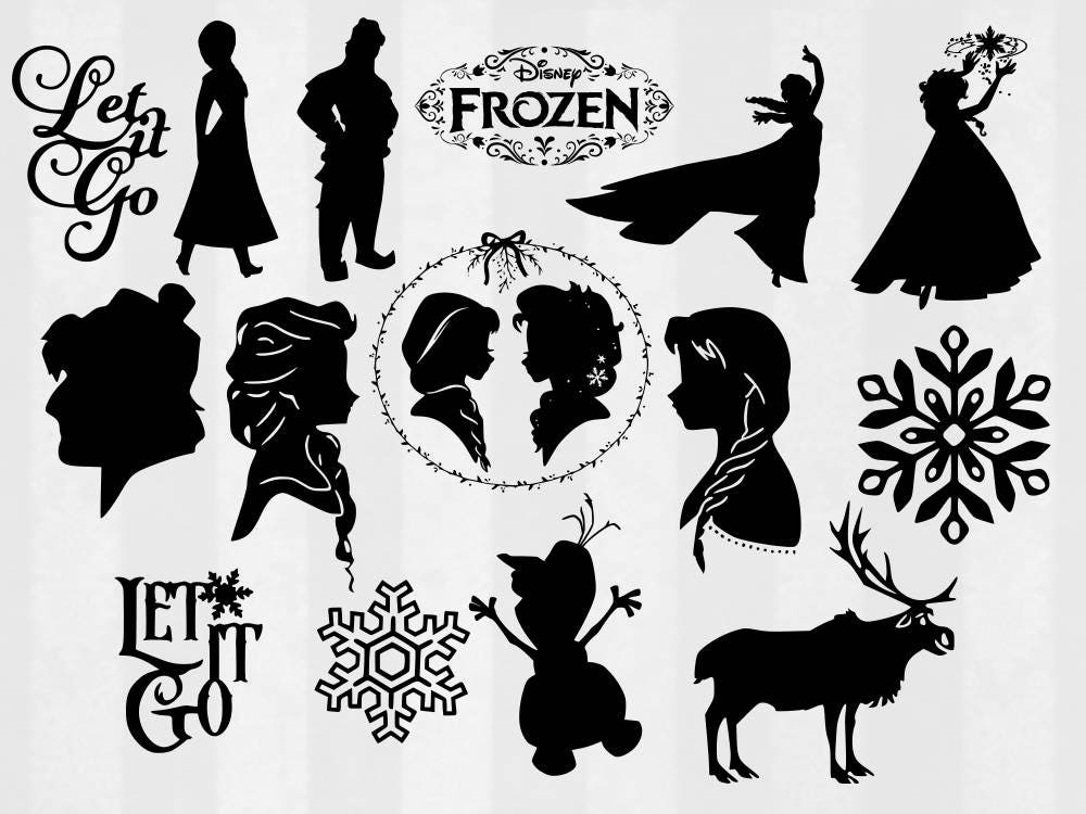 Download Frozen SVG Bundle Frozen clipart Frozen cut files Frozen