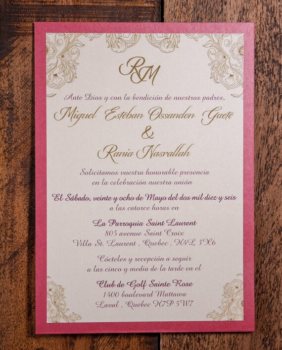 Bold Wedding Invitations 10