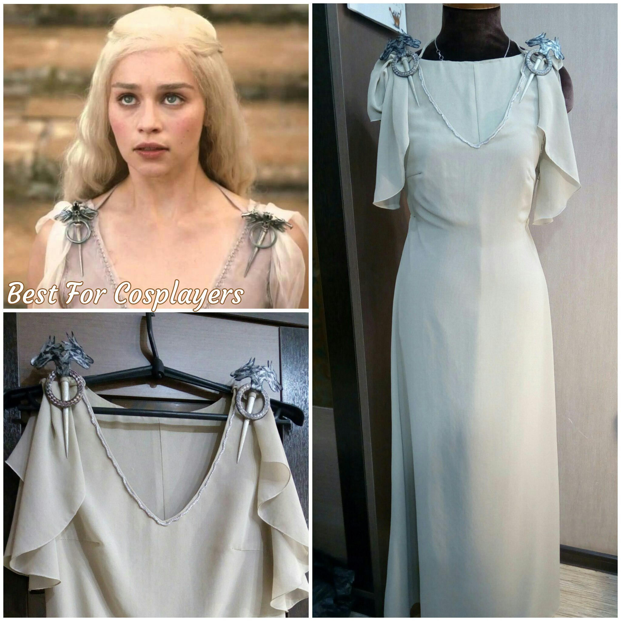 Daenerys Targaryen Dress. 1 Season Game of Thrones.