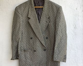Vtg Gianni Versace Sport Coat Blazer Size 42